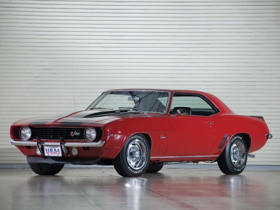  Chevrolet Camaro Z28 1969 года  (фото 13 из 68)